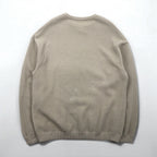 crepuscule モスステッチ プルオーバー ニット セーター 鹿の子 M ベージュ MOSS STITCH P/O ビッグサイズ 1901-001