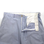 Polo by Ralph Lauren 90s Seersucker Shorts, Size L, Blue and White Stripes, Made in Sri Lanka