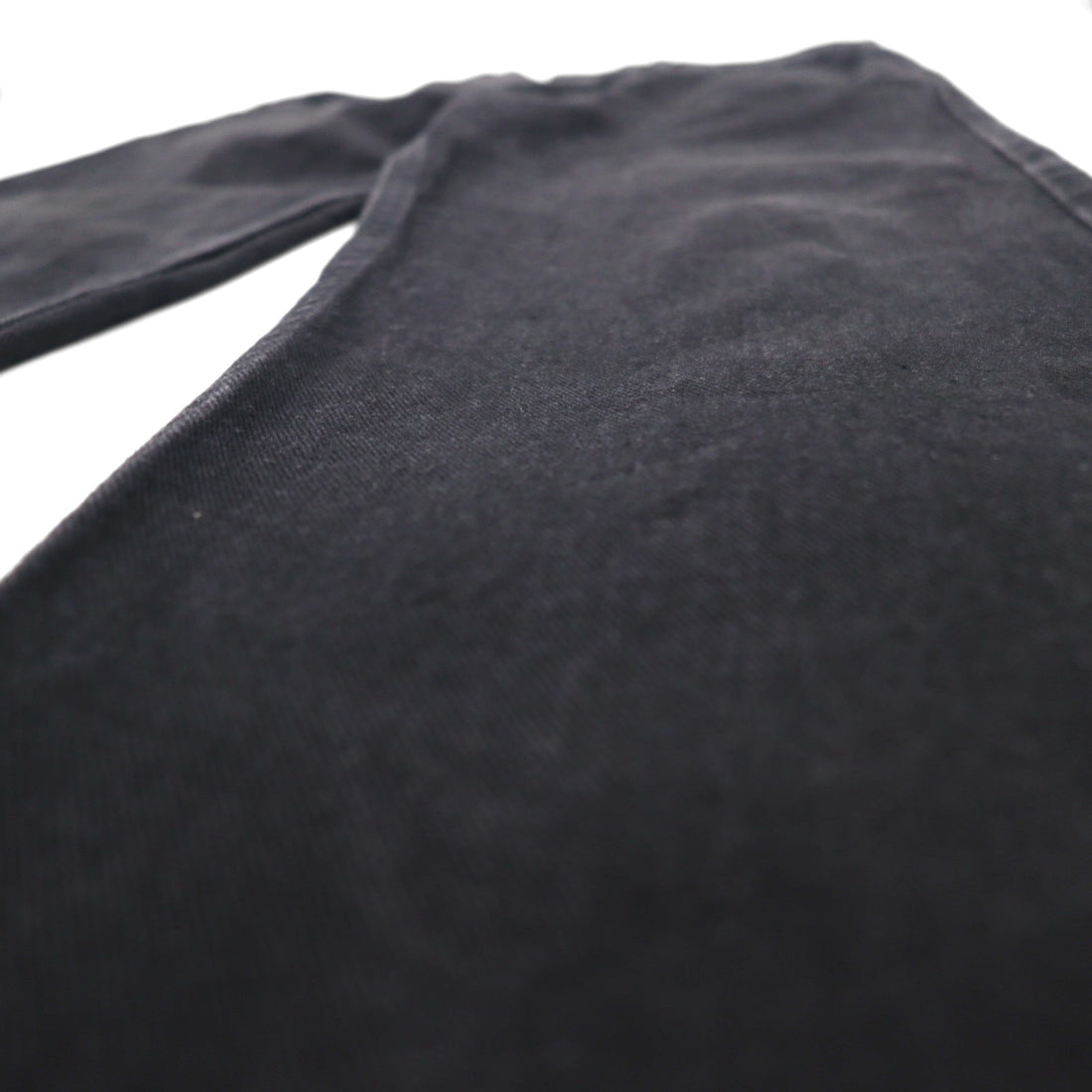 Lee Regular Fit Straight Jeans, Black Denim Pants, Size L, Zipper Fly, USA Model, 2008908, Made in Mexico