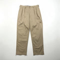 Polo Ralph Lauren 90s Polo Chino Pants, Wide Leg Pants, Beige, Size L, Andrew Pant, Pleated