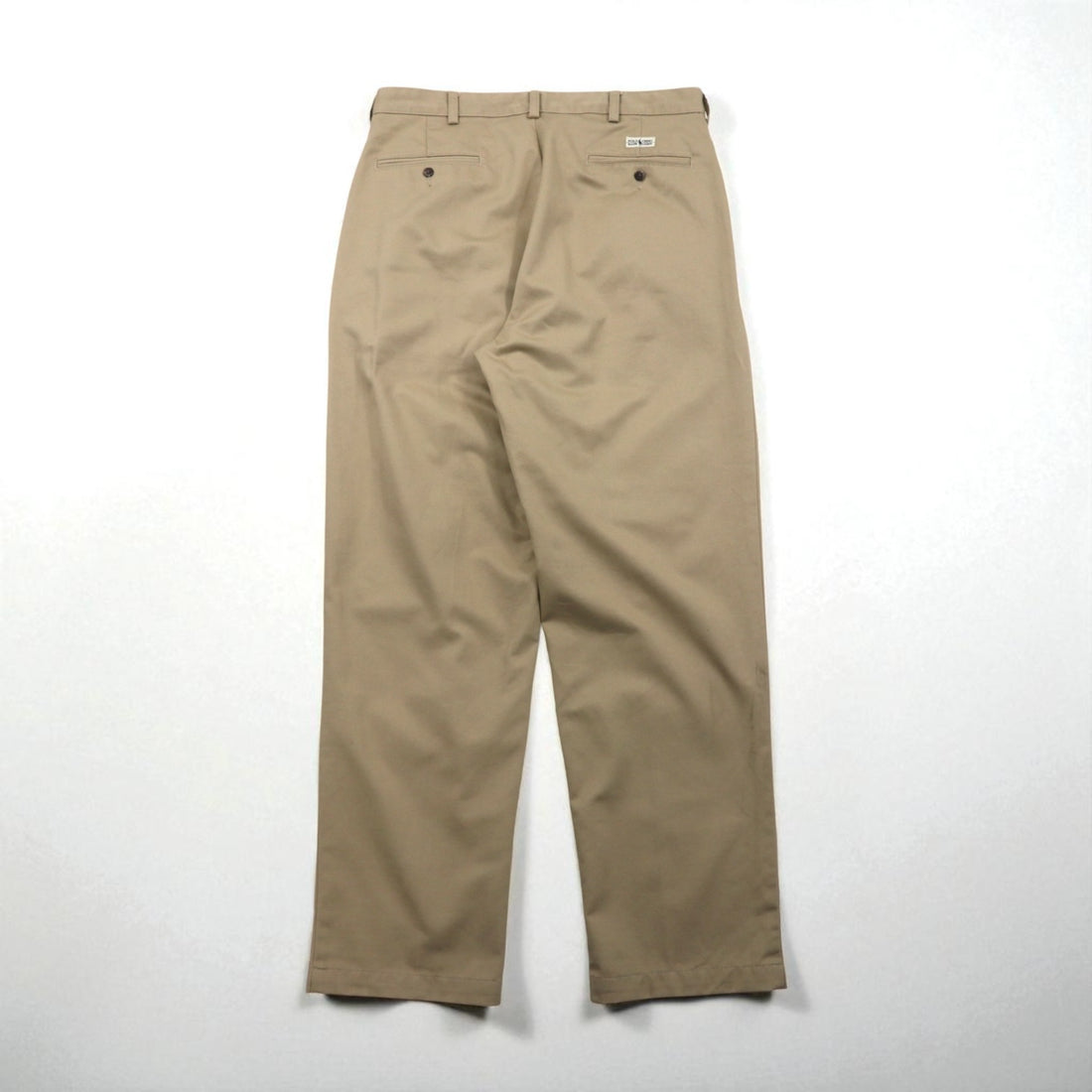 Polo Ralph Lauren 90s Polo Chino Pants, Wide Leg Pants, Beige, Size L, Andrew Pant, Pleated