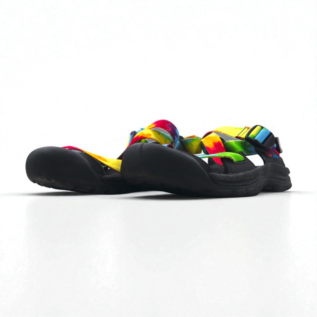 KEEN ZERRAPORT II Outdoor Sports Sandals, Size 28cm, Multi-Tie-Dye, Black
