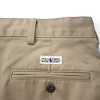 Polo Ralph Lauren 90s Polo Chino Pants, Wide Leg Pants, Beige, Size L, Andrew Pant, Pleated