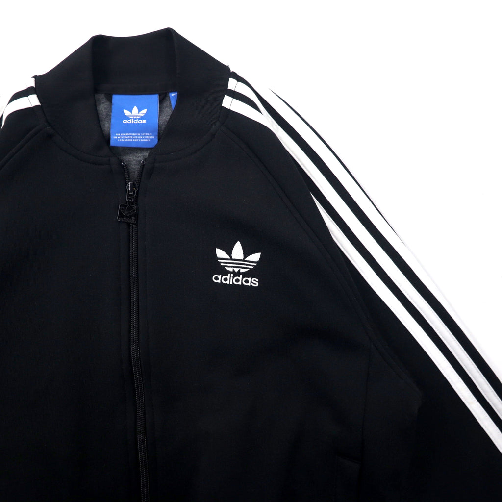 adidas originals Superstar Track Jacket Jersey ATP Type M Black Polyester Trefoil Logo 3 Stripes