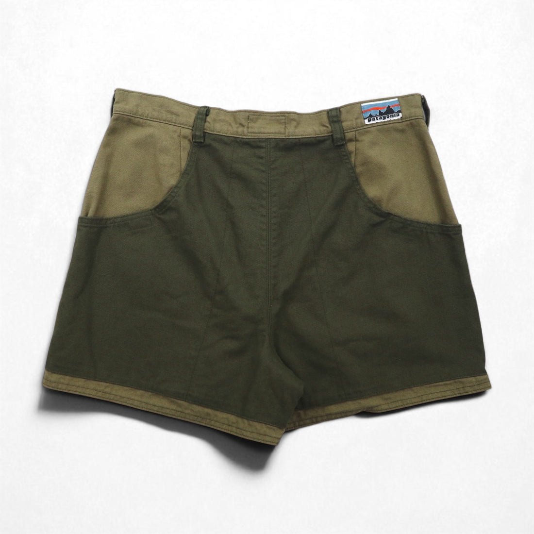 Patagonia Stand Up Shorts, Size M, Khaki, Organic Cotton Canvas, 58161
