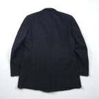 BURBERRY Made in Japan Peak Lapel Double-Breasted Blazer Suit, Size M, Wool and Mohair Stripe