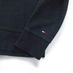 HILFIGER DENIM (TOMMY HILFIGER) NY Print Sweatshirt L Black people's place original Made in Turkey