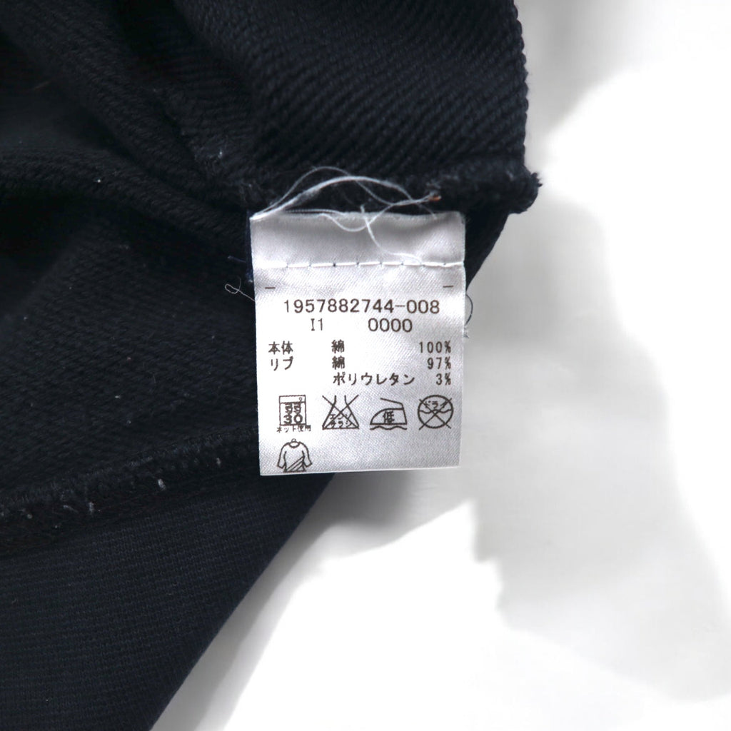 HILFIGER DENIM (TOMMY HILFIGER) NY Print Sweatshirt L Black people's place original Made in Turkey