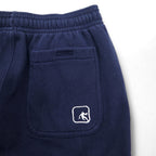 AND1 90s Wide-leg Sweatpants, Baggy Cargo Pants, Size M, Navy, Cotton