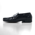 FLORSHEIM Slip-on Loafers, Size 28cm, Black Leather, 17089