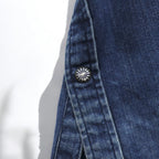 SCOTCH &amp; SODA Denim Western Shirt S Indigo Blue THE ONLY WAY IS BLAUW