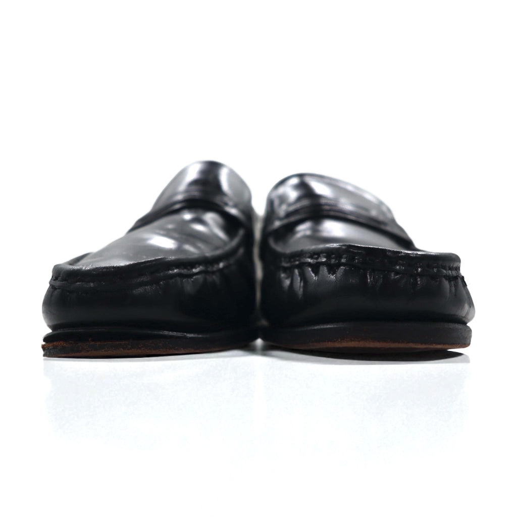 FLORSHEIM Slip-on Loafers, Size 28cm, Black Leather, 17089