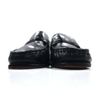 FLORSHEIM Slip-on Loafers, Size 28cm, Black Leather, 17089