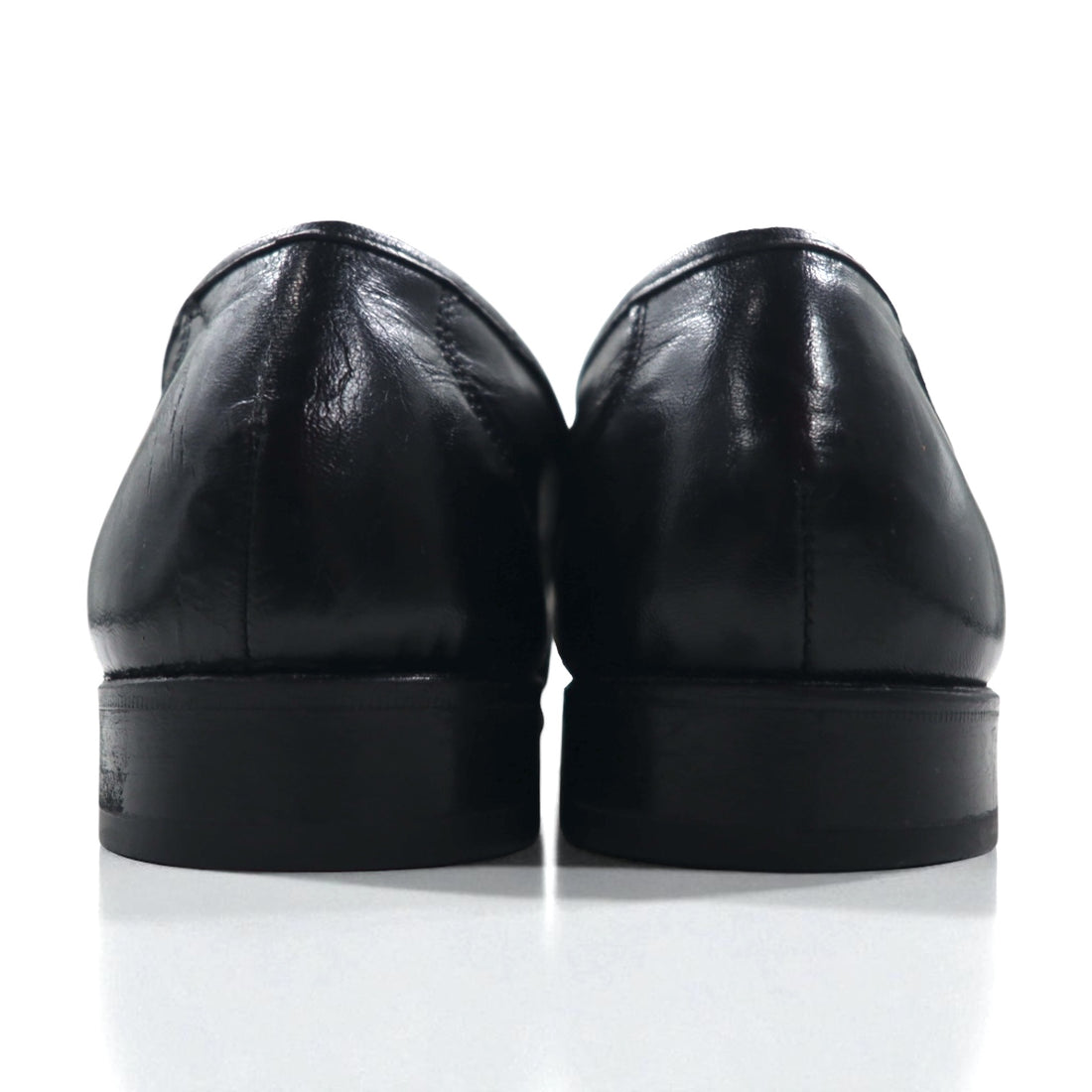 FLORSHEIM Slip-on Loafers, Size 28cm, Black Leather, 17089