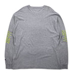 MOBB. × Champion ロングスリーブ Tシャツ ロンT XL グレー 袖プリント エルサルバドル製