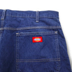 Dickies Painter Denim Pants, Size XL, Indigo, Blue Cotton, Check Lining, 59294, Made in Mexico