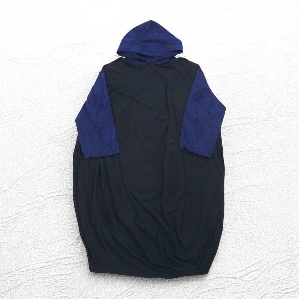 ka na ta Big Balloon Parka FREE Black Blue Made in Japan