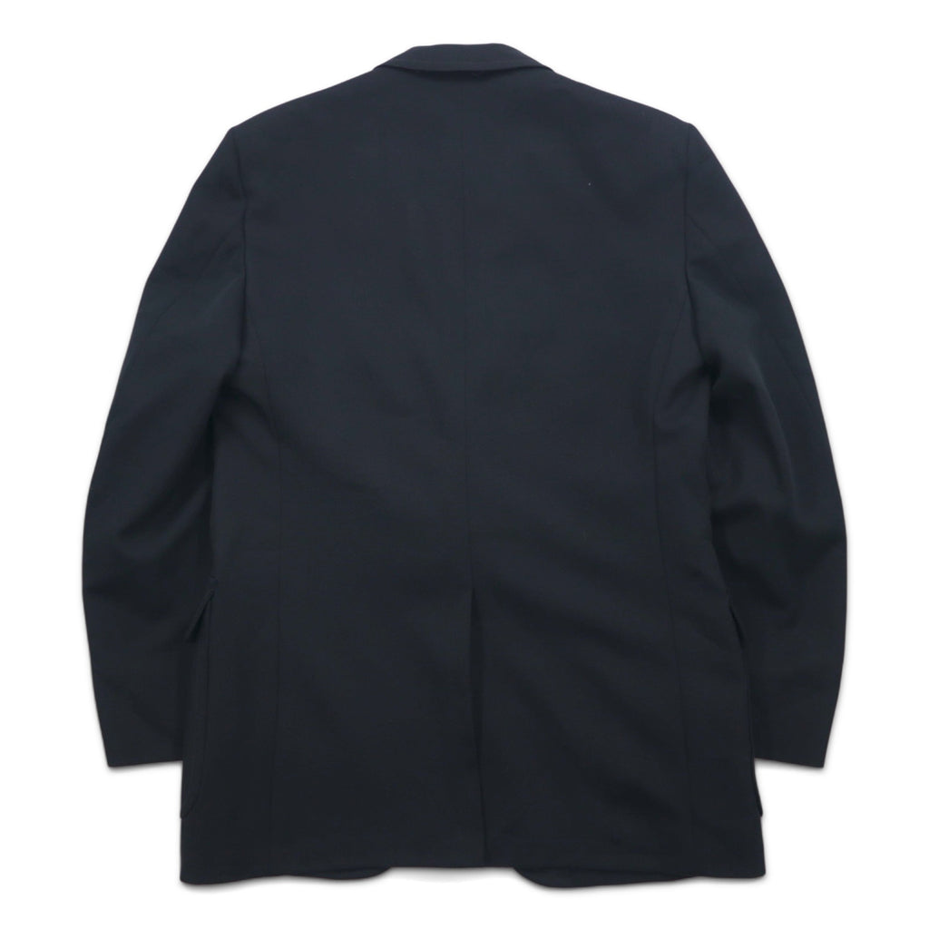 70s The JC Penney Comfort Blazer 2B Tailored Jacket Blazer L Black Polyester