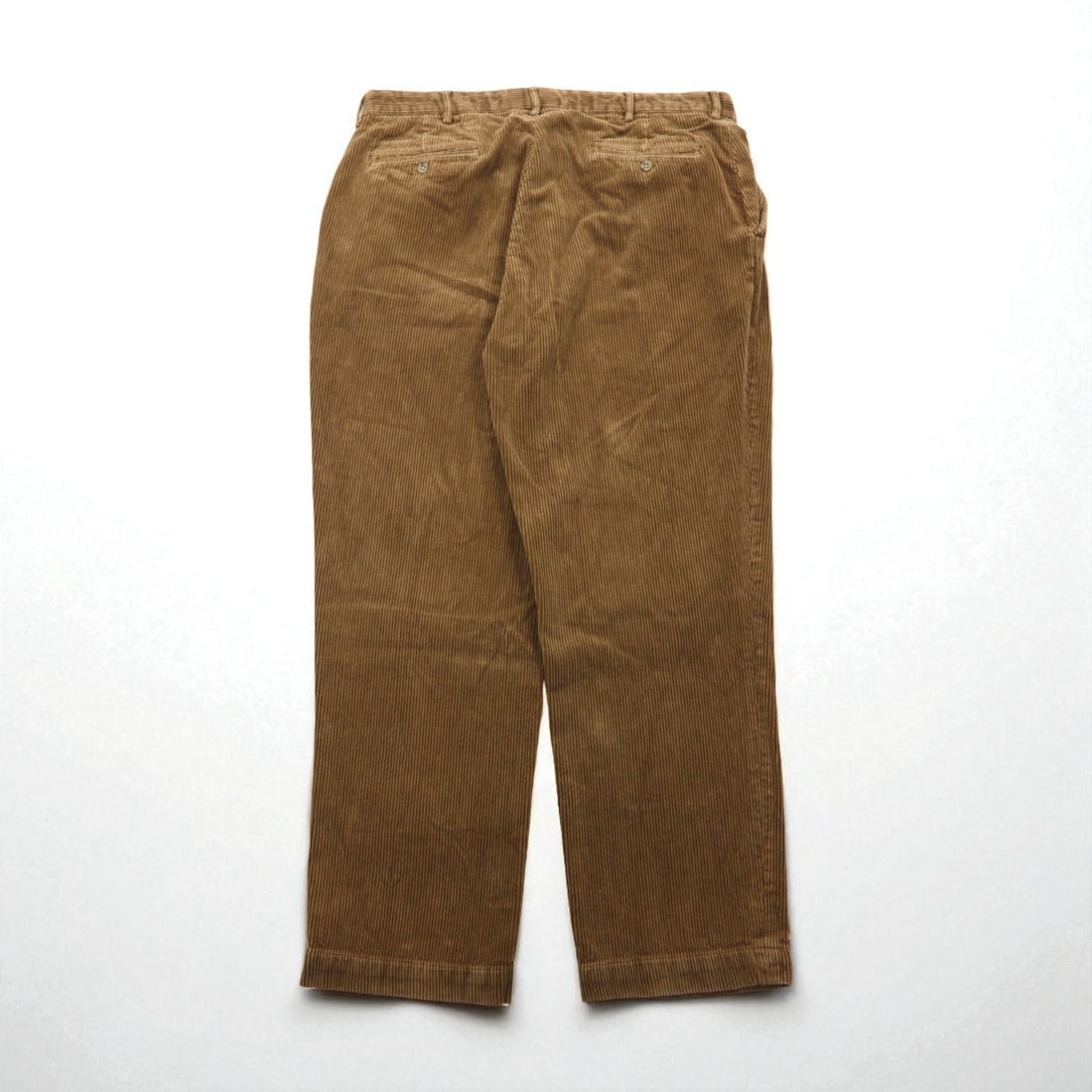 Polo Ralph Lauren 90s Wide Corduroy Pants, XL, Beige, Tapered
