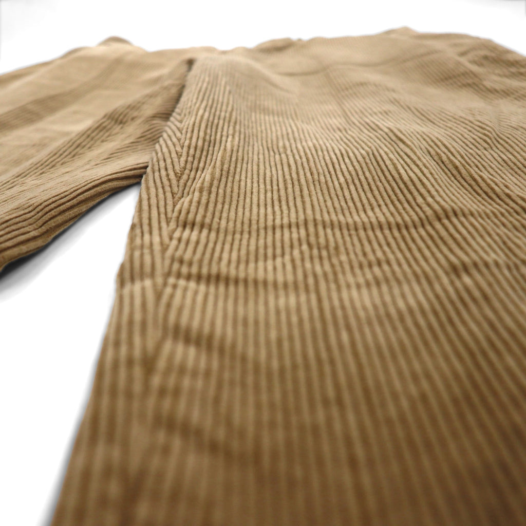 Polo Ralph Lauren 90s Wide Corduroy Pants, XL, Beige, Tapered