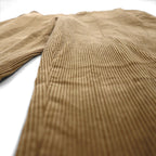 Polo Ralph Lauren 90s Wide Corduroy Pants, XL, Beige, Tapered
