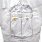 Polo by Ralph Lauren 90s Oversized Polo Chino Baggy Short Cargo Pants, 3XL, White, Knee-Length