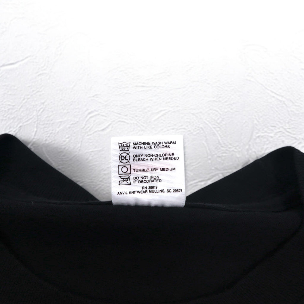 Vintage 90s USA Made T-Shirt anvil 90s USA Made NFL Print T-Shirt XL Black DALLAS COWBOYS