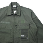FRENCH ARMY フランス軍 90年代 MAGECO メカニックジャケット ユーティリティジャケット 104L カーキ コットン ミリタリー 32/04 デッドストック 未使用品