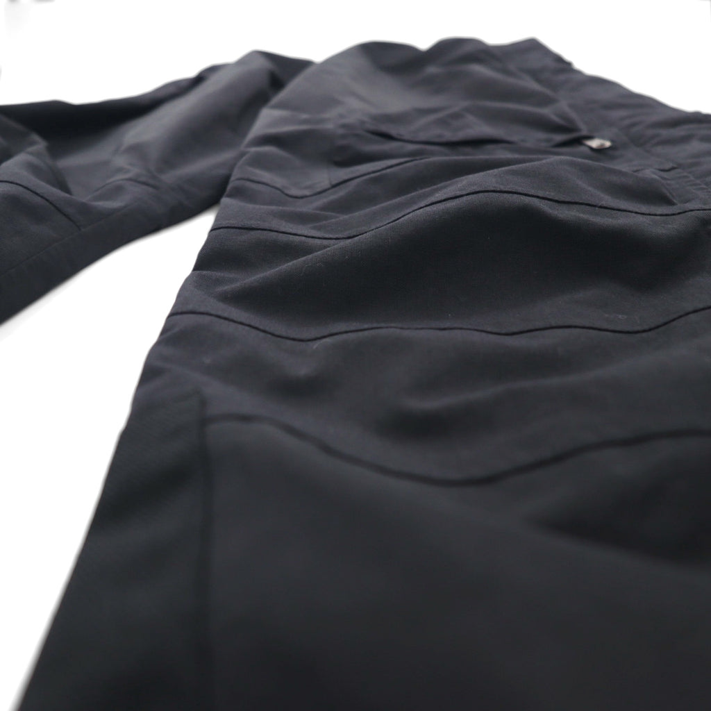 THE NORTH FACE GORE-TEX Shell Pants, Outdoor Rain Pants, Size L, Black, Waterproof, Side Zip