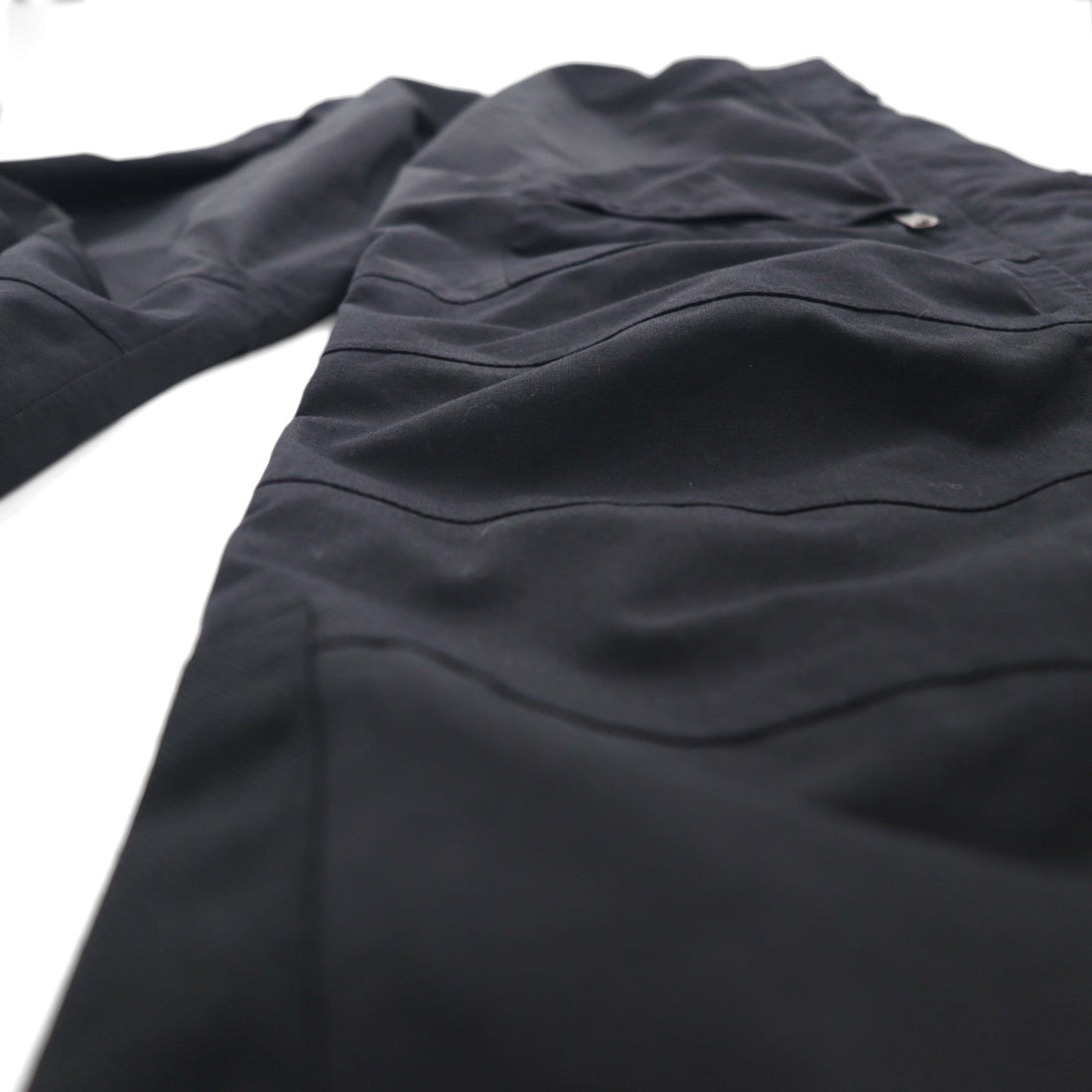 THE NORTH FACE GORE-TEX Shell Pants, Outdoor Rain Pants, Size L, Black, Waterproof, Side Zip