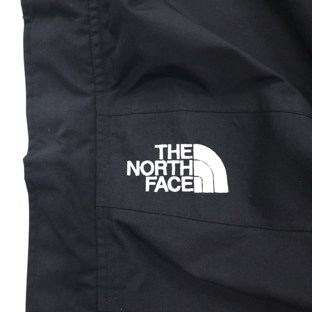 THE NORTH FACE GORE-TEX Shell Pants, Outdoor Rain Pants, Size L, Black, Waterproof, Side Zip
