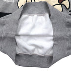 90s Hardy Thomass Character Embroidered Sweatshirt, Medium, Grey, Cotton