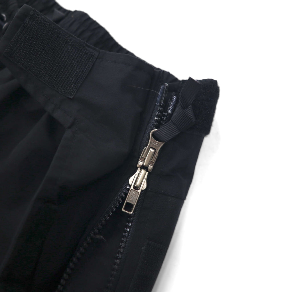THE NORTH FACE GORE-TEX Shell Pants, Outdoor Rain Pants, Size L, Black, Waterproof, Side Zip