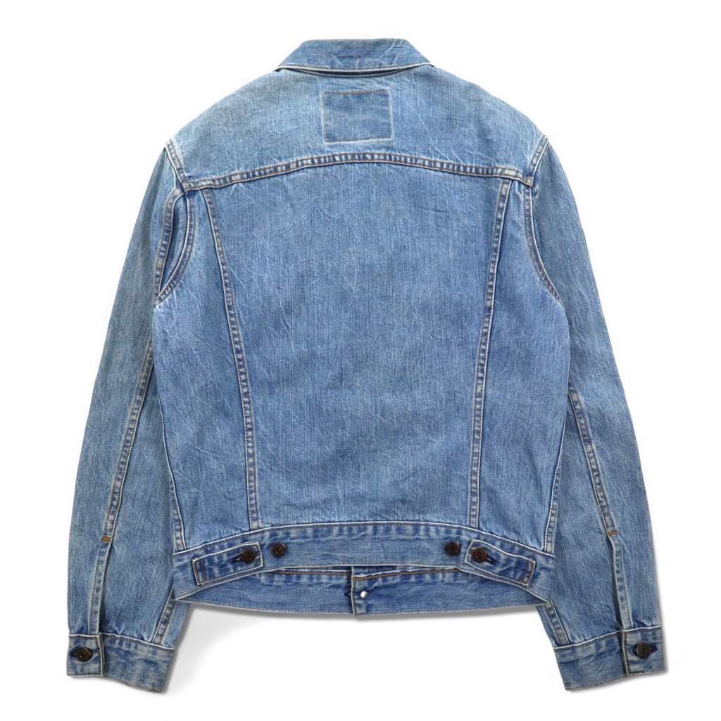 LEVI'S VINTAGE CLOTHING (LVC) USA made 1970s Reproduction 3rd Type Denim Jacket G-Jean M Blue Orange Tab 72351-0003