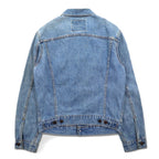 LEVI'S VINTAGE CLOTHING (LVC) USA made 1970s Reproduction 3rd Type Denim Jacket G-Jean M Blue Orange Tab 72351-0003