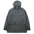 日本然リトテ-古着オンライン-THE NORTH FACE フード着脱式 マウンテンパーカー M カーキ コットン ダブルジップ ジップインジップ搭載 NY-2153-