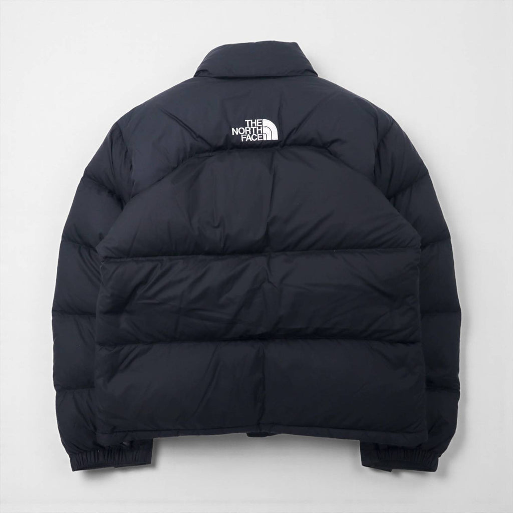 THE NORTH FACE Nuptse 700-fill Power Down Jacket S Hooded Embroidered Logo ND01586