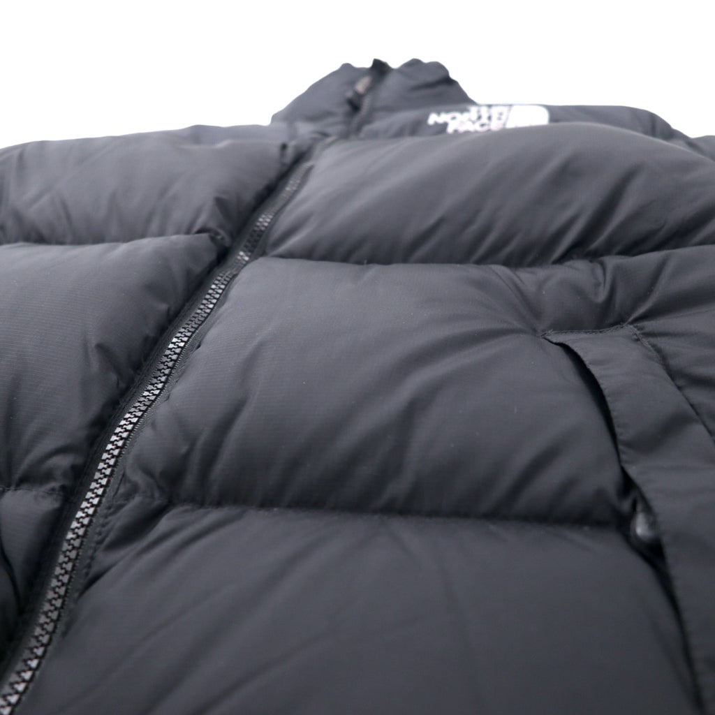 THE NORTH FACE Nuptse 700-fill Power Down Jacket S Hooded Embroidered Logo ND01586