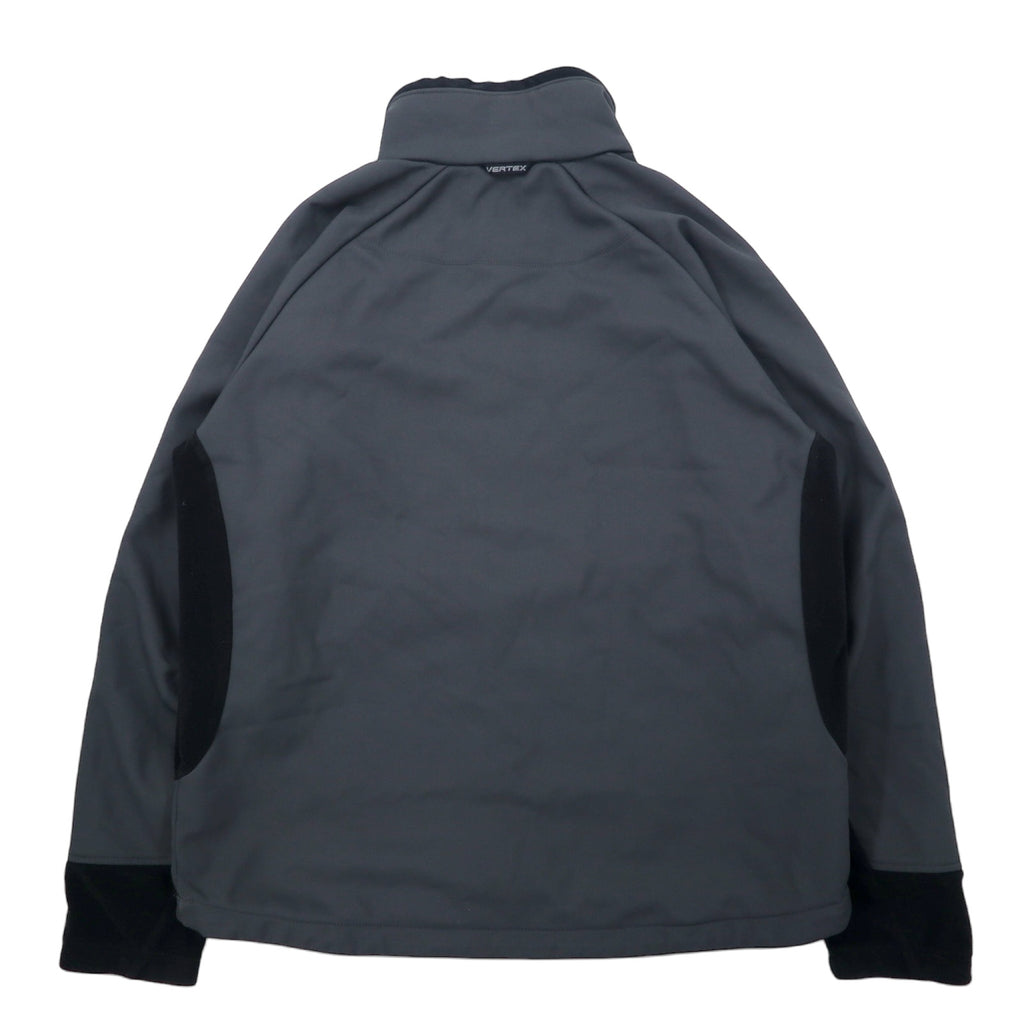 Columbia fleece-lined softshell jacket, XL, grey, polyester, VERTEX EM7303