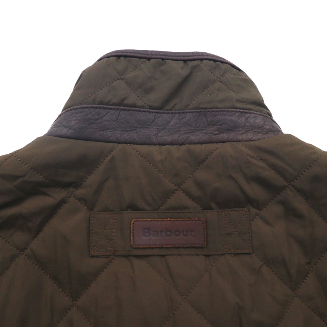 Barbour デボンジャケット DEVON JACKET キルティングジャケット L ダブルジップ コーデュロイ襟 中綿 ダイヤキルト MQU0883OL52