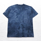 THE MOUNTAIN USA製 タイダイ Tシャツ XL ネイビー アニマル プリント イーグル ドリームキャッチャー