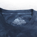 THE MOUNTAIN USA製 タイダイ Tシャツ XL ネイビー アニマル プリント イーグル ドリームキャッチャー