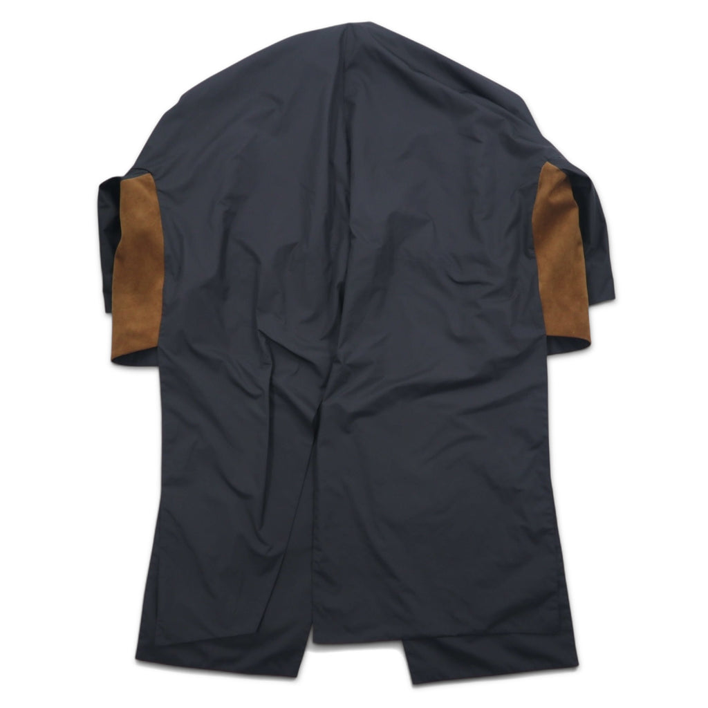 Ka na ta 2 sleeve coat poncho FREE black polyester ALL for doby made in Japan