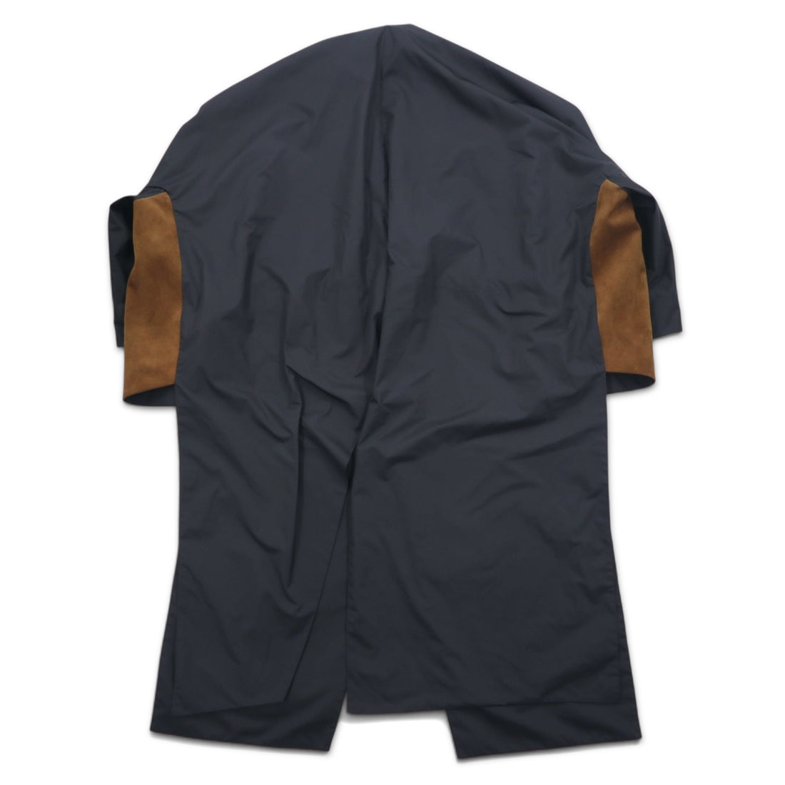 Ka na ta 2 sleeve coat poncho FREE black polyester ALL for doby made in Japan