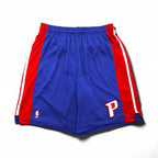 adidas ゲームパンツ ショートパンツ 3XL ブルー NBA Detroit Pistons ポリエステル CLIMA COOL 膝下