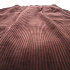 Eddie Bauer 90年代 2タック ワイド コーデュロイパンツ スラックス XL ブラウン 太畝 ダブルカフス