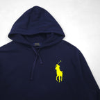 Polo Ralph Lauren ビッグポニー プルオーバー パーカー XL ネイビー コットン