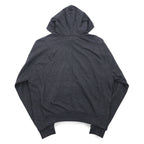 mnml Side Slit Pullover Hoodie XL Gray Front Pocket ESSENTIAL HOODIE M2017-H137