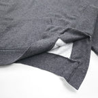 mnml Side Slit Pullover Hoodie XL Gray Front Pocket ESSENTIAL HOODIE M2017-H137