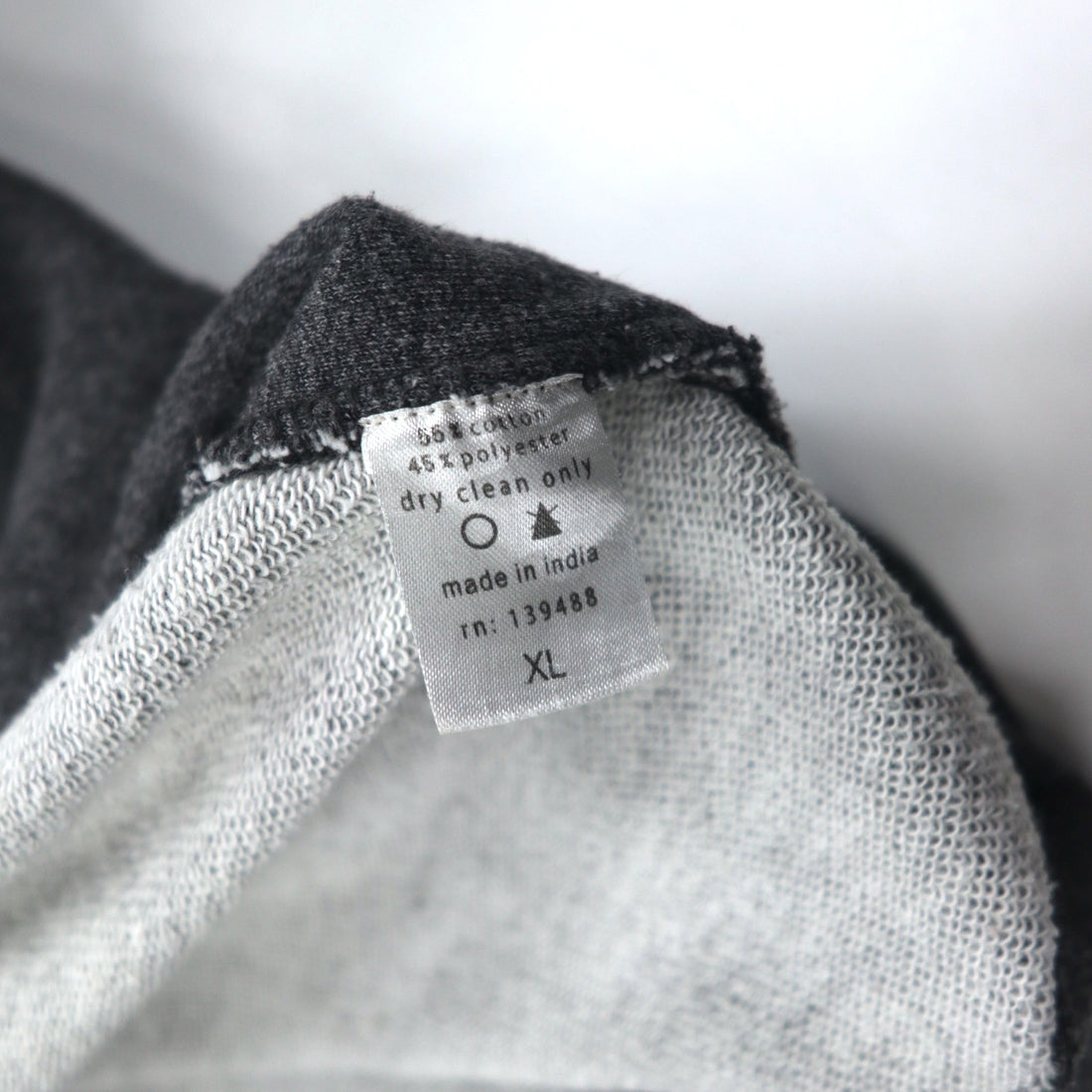 mnml Side Slit Pullover Hoodie XL Gray Front Pocket ESSENTIAL HOODIE M2017-H137